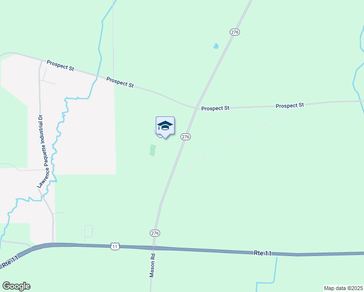 map of restaurants, bars, coffee shops, grocery stores, and more near 103 Highway 276 in Champlain
