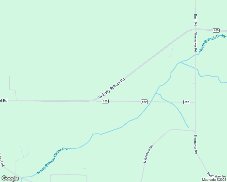 map of restaurants, bars, coffee shops, grocery stores, and more near 1539-1557 West Eddy School Road in Bellaire