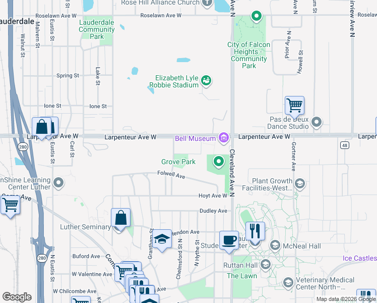 Walk Score Detail Map