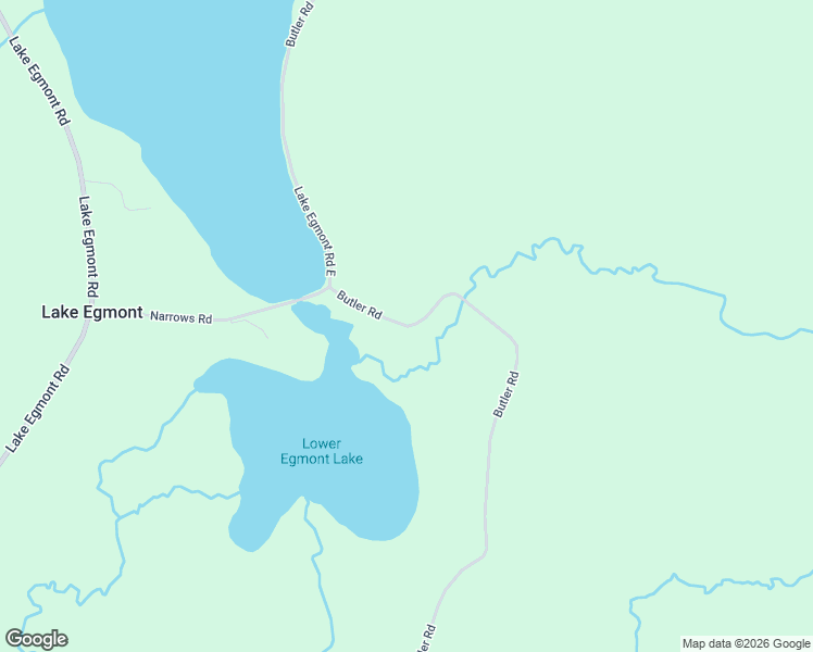 map of restaurants, bars, coffee shops, grocery stores, and more near 708 Butler Road in Lake Egmont