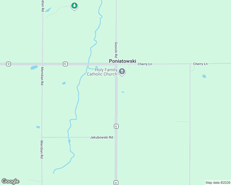 map of restaurants, bars, coffee shops, grocery stores, and more near County Road U in Fenwood
