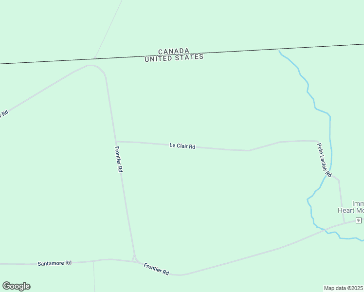 map of restaurants, bars, coffee shops, grocery stores, and more near Le Clair Road in Clinton County