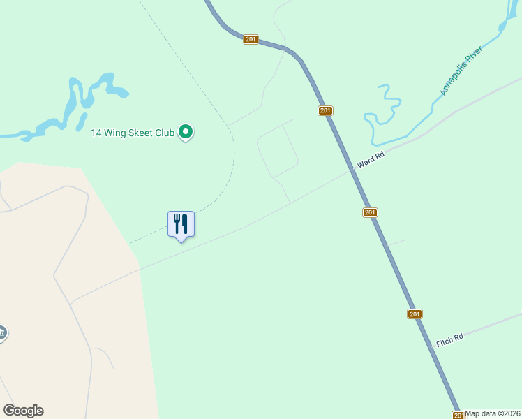 map of restaurants, bars, coffee shops, grocery stores, and more near 157 Ward Road in Kingston