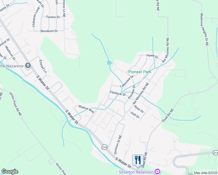 map of restaurants, bars, coffee shops, grocery stores, and more near 843 Sun Valley Avenue in Silverton