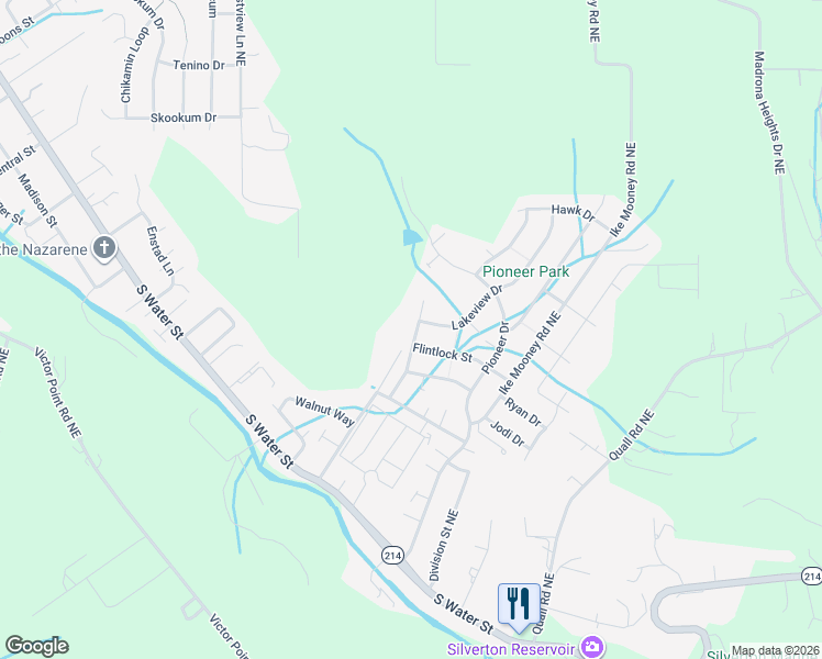 map of restaurants, bars, coffee shops, grocery stores, and more near 843 Sun Valley Avenue in Silverton
