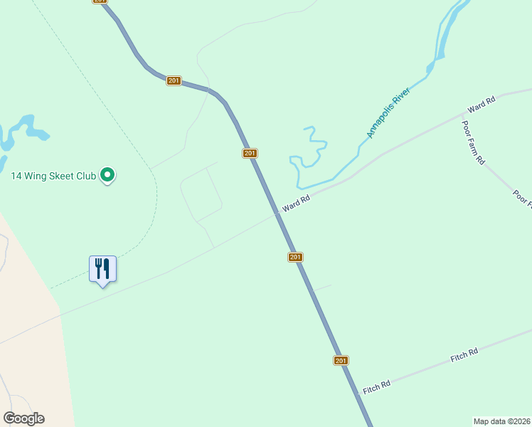 map of restaurants, bars, coffee shops, grocery stores, and more near 231 Ward Road in Kingston