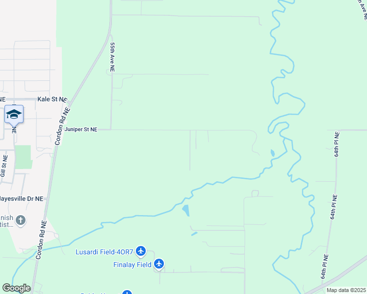 map of restaurants, bars, coffee shops, grocery stores, and more near 5930 Juniper Street Northeast in Salem