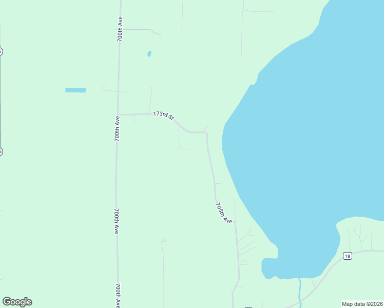 map of restaurants, bars, coffee shops, grocery stores, and more near 17135 705th Avenue in Dassel