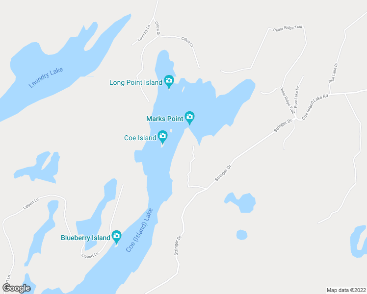 map of restaurants, bars, coffee shops, grocery stores, and more near 67 Marks Point in Harcourt
