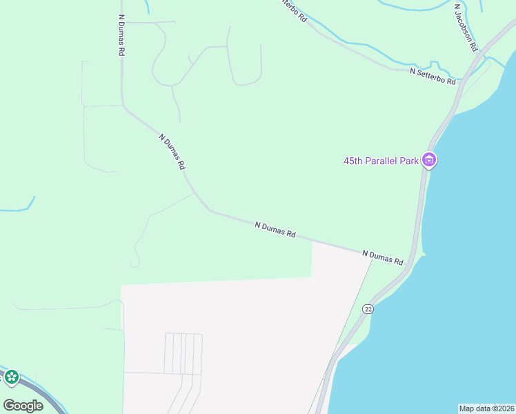 map of restaurants, bars, coffee shops, grocery stores, and more near 1300 North Dumas Road in Suttons Bay
