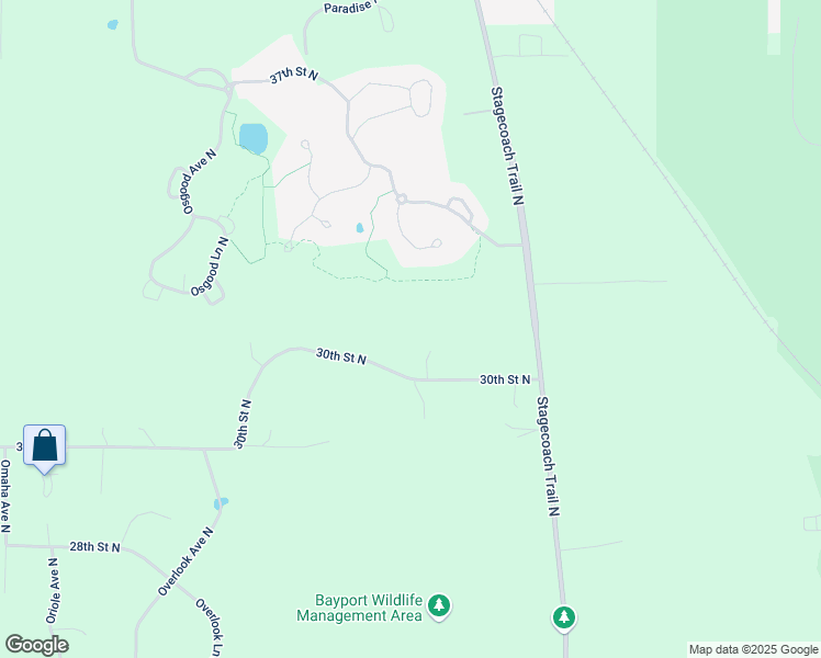 map of restaurants, bars, coffee shops, grocery stores, and more near 15300 30th Street North in Stillwater