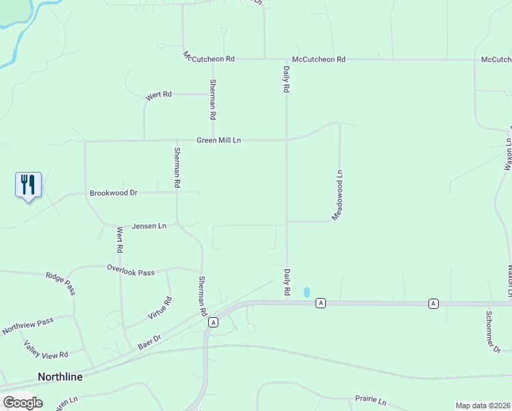 map of restaurants, bars, coffee shops, grocery stores, and more near 924 Daily Road in Hudson
