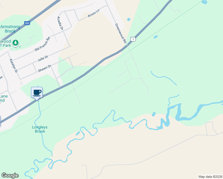 map of restaurants, bars, coffee shops, grocery stores, and more near 76 Kalley Lane in Kingston