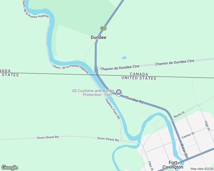 map of restaurants, bars, coffee shops, grocery stores, and more near 208 Dundee Rd in Fort Covington