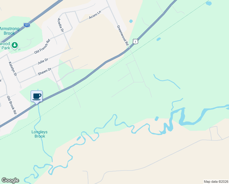 map of restaurants, bars, coffee shops, grocery stores, and more near 70 Kalley Lane in Kingston