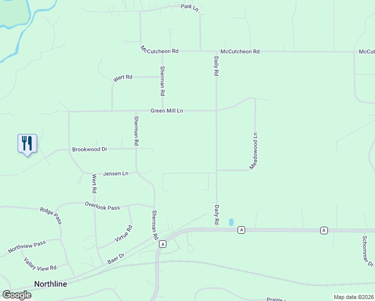 map of restaurants, bars, coffee shops, grocery stores, and more near 924 Daily Road in Hudson