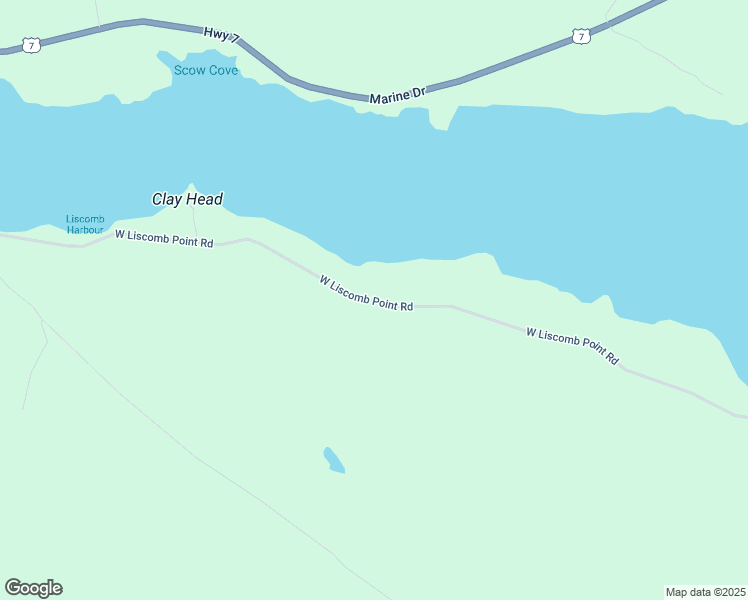 map of restaurants, bars, coffee shops, grocery stores, and more near West Liscomb Point Road in St. Mary's