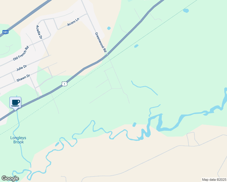 map of restaurants, bars, coffee shops, grocery stores, and more near 11 Kalley Lane in Kingston