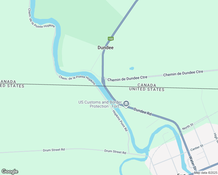 map of restaurants, bars, coffee shops, grocery stores, and more near 8591-8665 Chemin de Dundee Centre in Godmanchester