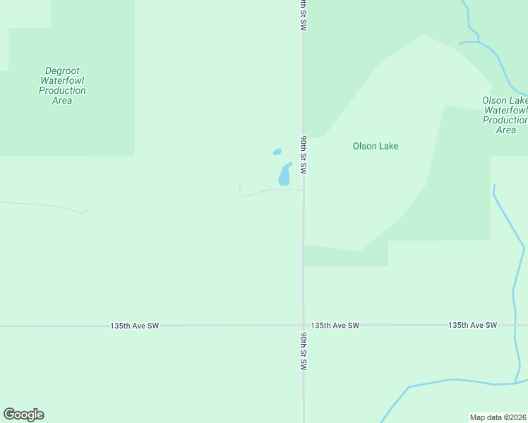 map of restaurants, bars, coffee shops, grocery stores, and more near 12900 90th Street Southwest in Raymond