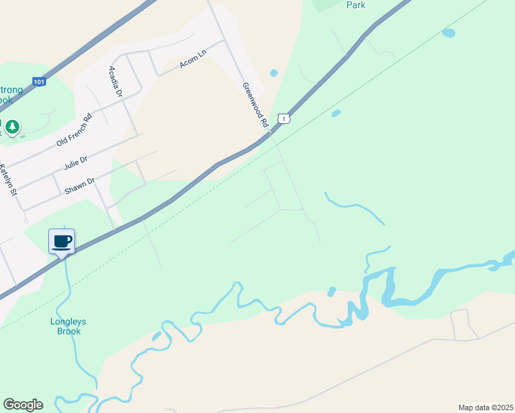map of restaurants, bars, coffee shops, grocery stores, and more near 21 Marilyn Court in Kingston