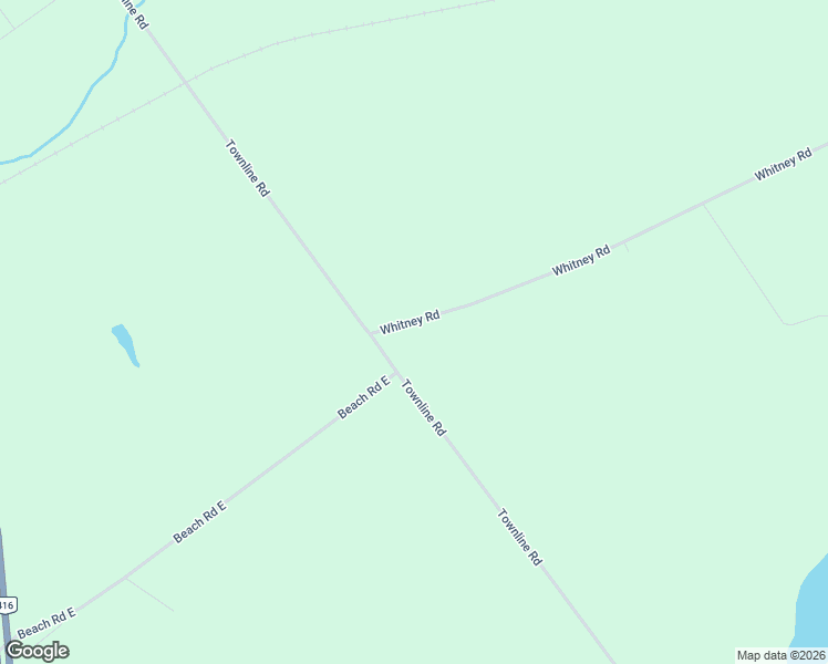 map of restaurants, bars, coffee shops, grocery stores, and more near 1306 Whitney Road in Kemptville
