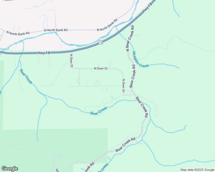 map of restaurants, bars, coffee shops, grocery stores, and more near N Alder Ct in Lincoln