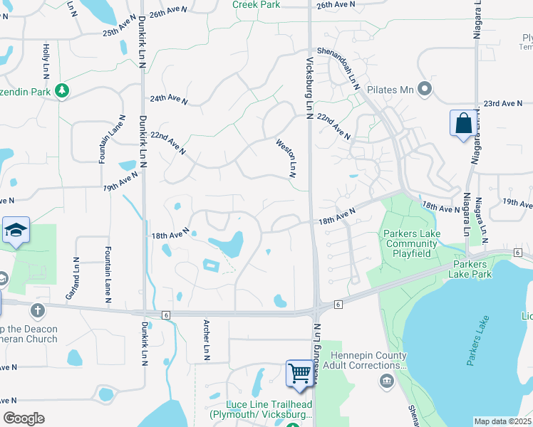 map of restaurants, bars, coffee shops, grocery stores, and more near in Plymouth