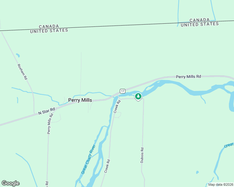 map of restaurants, bars, coffee shops, grocery stores, and more near 554 County Road 17 in Champlain