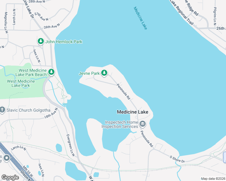 map of restaurants, bars, coffee shops, grocery stores, and more near 211 Peninsula Road in Minneapolis