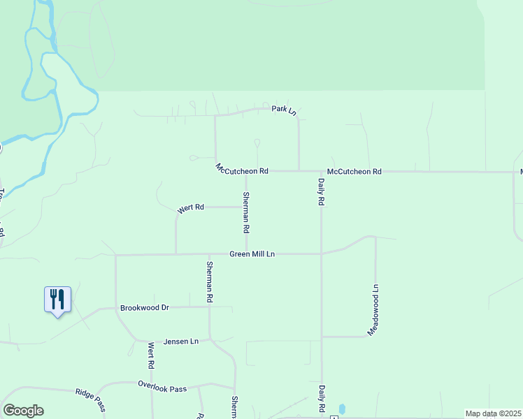 map of restaurants, bars, coffee shops, grocery stores, and more near 965 Sherman Road in Hudson