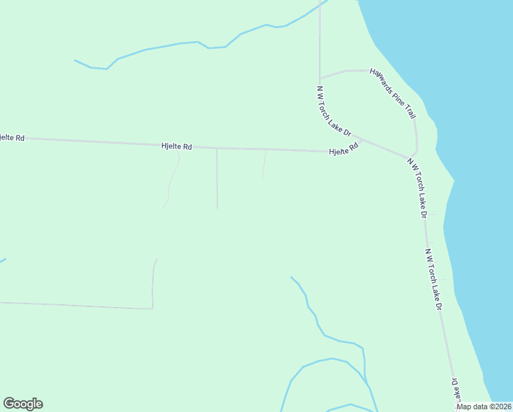 map of restaurants, bars, coffee shops, grocery stores, and more near 2045 Hillside Lane in Kewadin