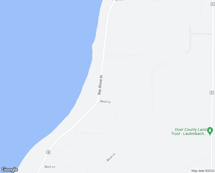 map of restaurants, bars, coffee shops, grocery stores, and more near 6860 Bay Shore Drive in Egg Harbor