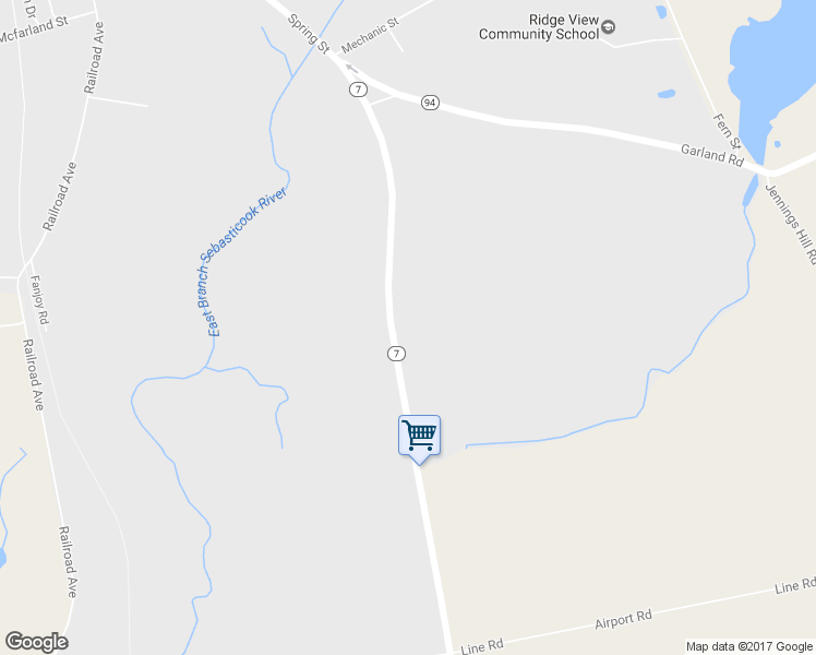 map of restaurants, bars, coffee shops, grocery stores, and more near 300 Corinna Rd in Dexter