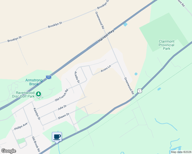 map of restaurants, bars, coffee shops, grocery stores, and more near 4 Acorn Lane in Kingston