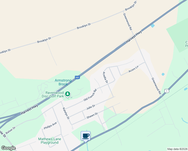 map of restaurants, bars, coffee shops, grocery stores, and more near 1800 Cartier Court in Kingston