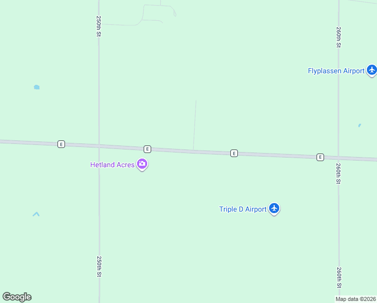 map of restaurants, bars, coffee shops, grocery stores, and more near 2538 County Hwy E in Woodville