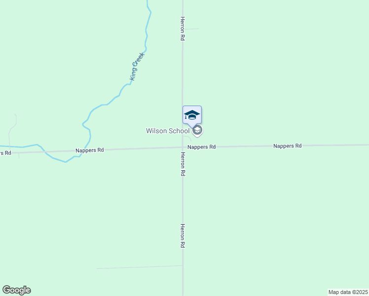 map of restaurants, bars, coffee shops, grocery stores, and more near 4999 Herron Road in Herron