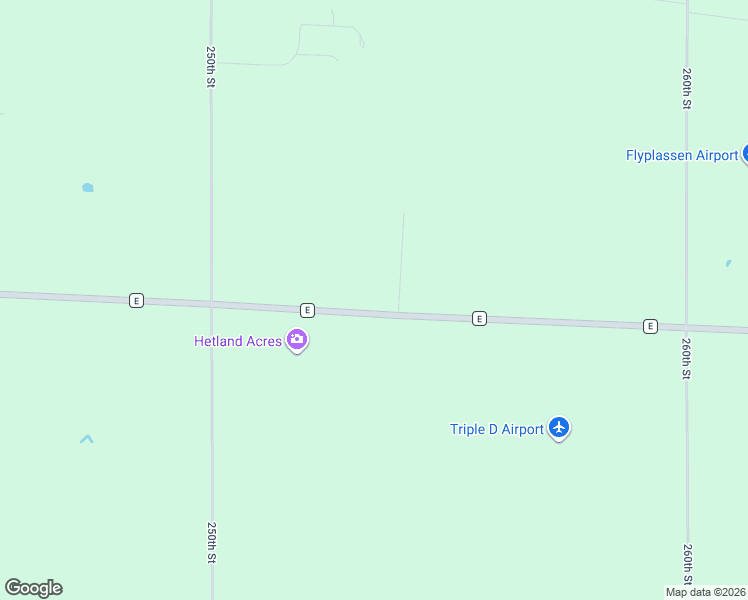 map of restaurants, bars, coffee shops, grocery stores, and more near 2500-2538 County Hwy E in Woodville