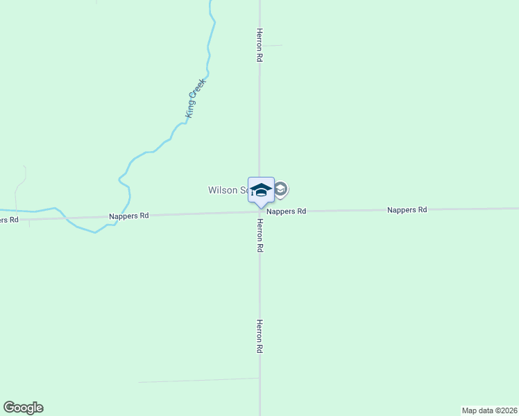 map of restaurants, bars, coffee shops, grocery stores, and more near 4998 Herron Road in Herron