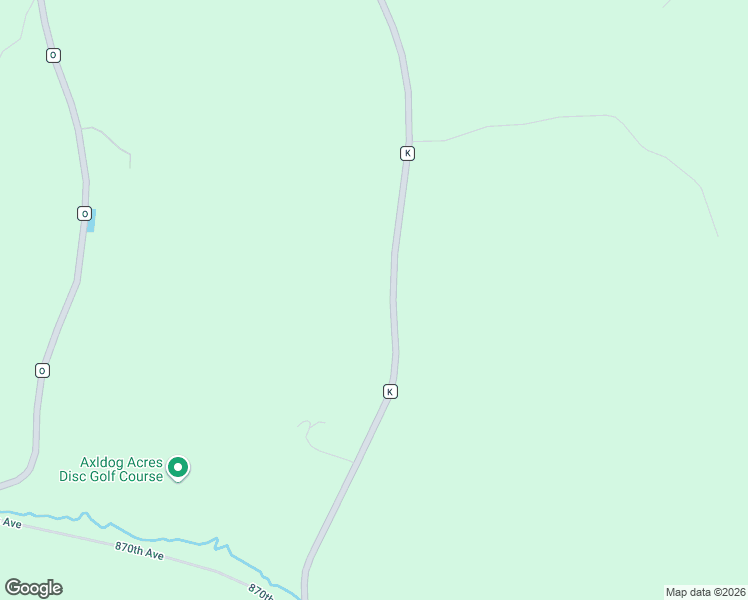 map of restaurants, bars, coffee shops, grocery stores, and more near N8983 County Road K in Boyceville