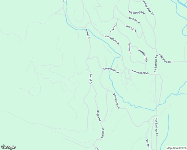 map of restaurants, bars, coffee shops, grocery stores, and more near 2800 Sorrel Drive in New Meadows