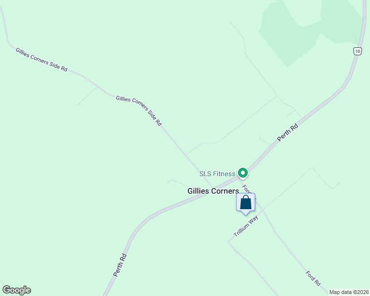 map of restaurants, bars, coffee shops, grocery stores, and more near 149 Gillies Corners Side Road in Lanark County
