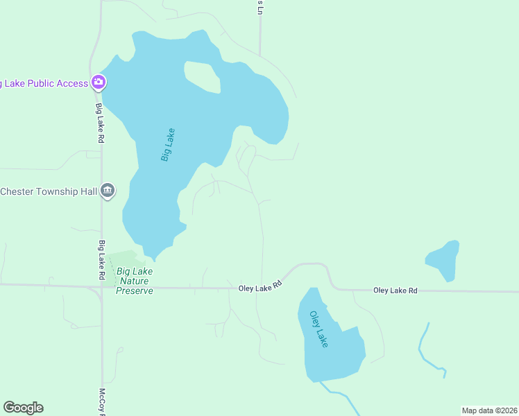 map of restaurants, bars, coffee shops, grocery stores, and more near Shallow Shores Drive in Gaylord