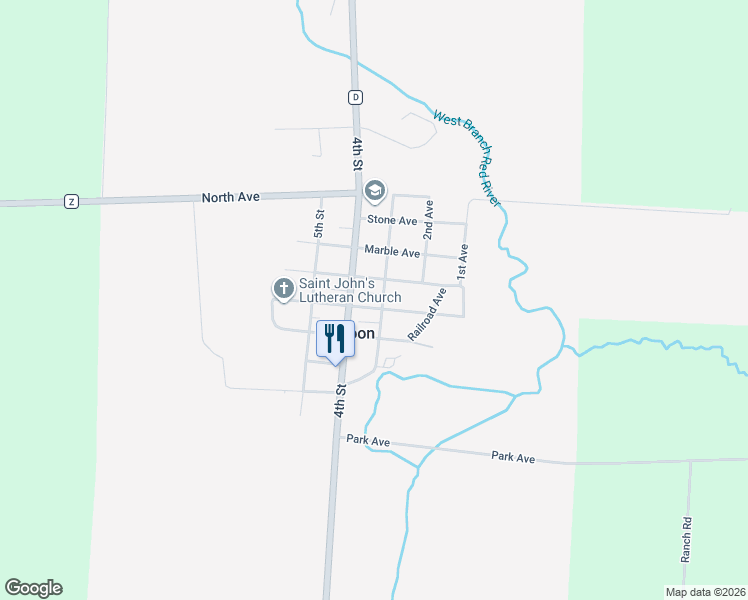 map of restaurants, bars, coffee shops, grocery stores, and more near in Mattoon
