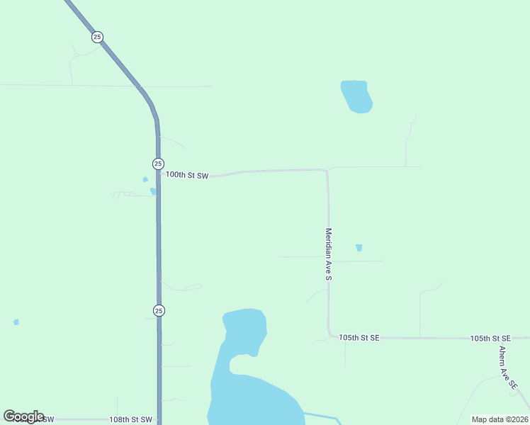 map of restaurants, bars, coffee shops, grocery stores, and more near 197 100th Street Southwest in Watertown