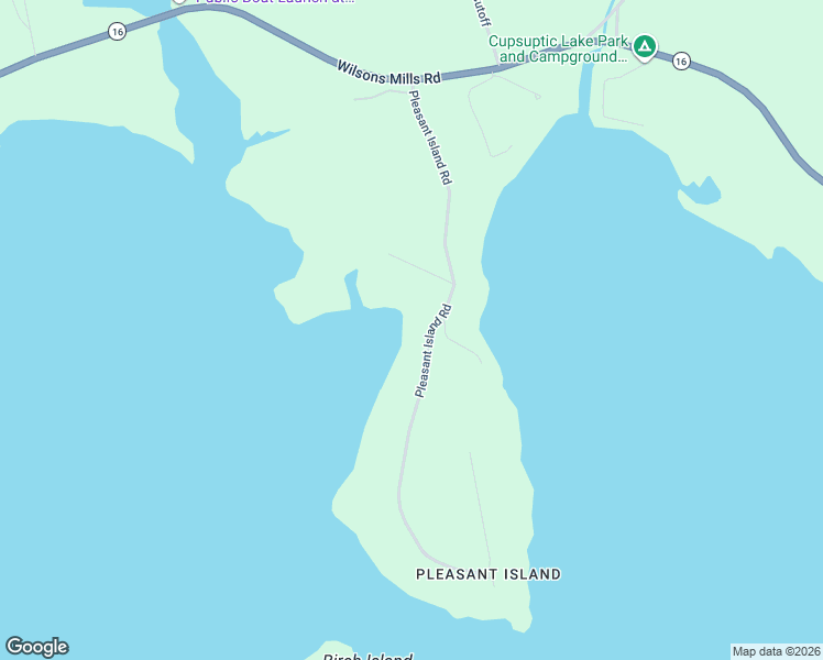 map of restaurants, bars, coffee shops, grocery stores, and more near Pleasant Island Road in Rangeley