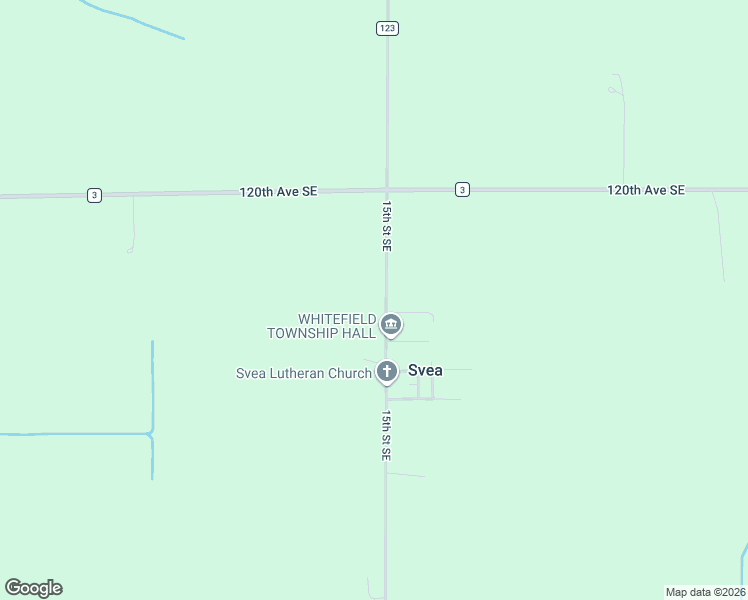 map of restaurants, bars, coffee shops, grocery stores, and more near 12360 15th Street Southeast in Svea