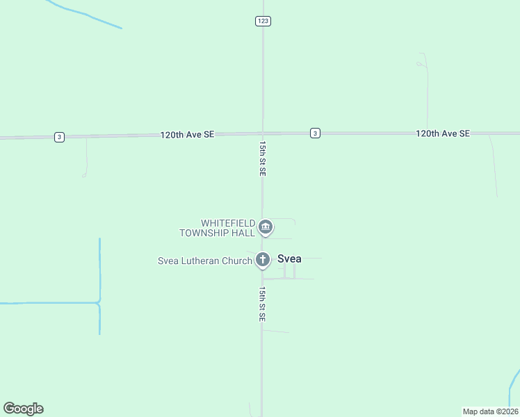 map of restaurants, bars, coffee shops, grocery stores, and more near 12360 15th Street Southeast in Svea