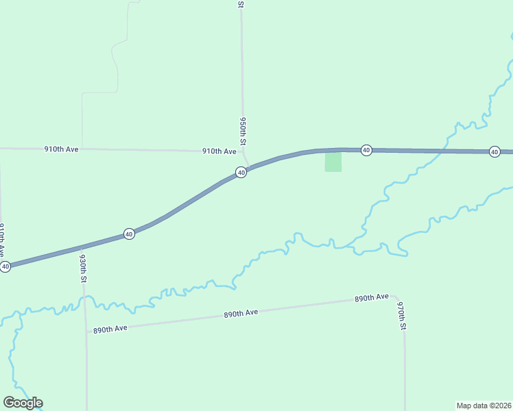 map of restaurants, bars, coffee shops, grocery stores, and more near E9502 Wisconsin 40 in Colfax